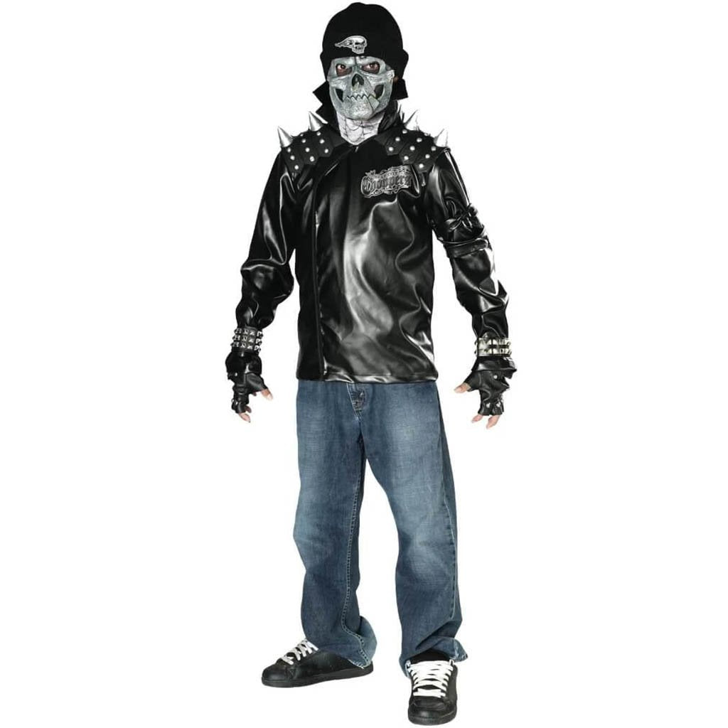 Metal Skull Biker Costume