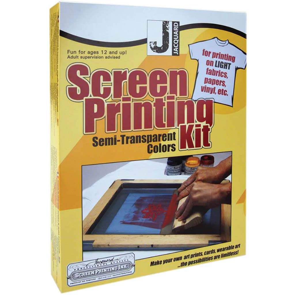 SCREEN PRINTING KIT SEMI TRANSPARENT COLORS