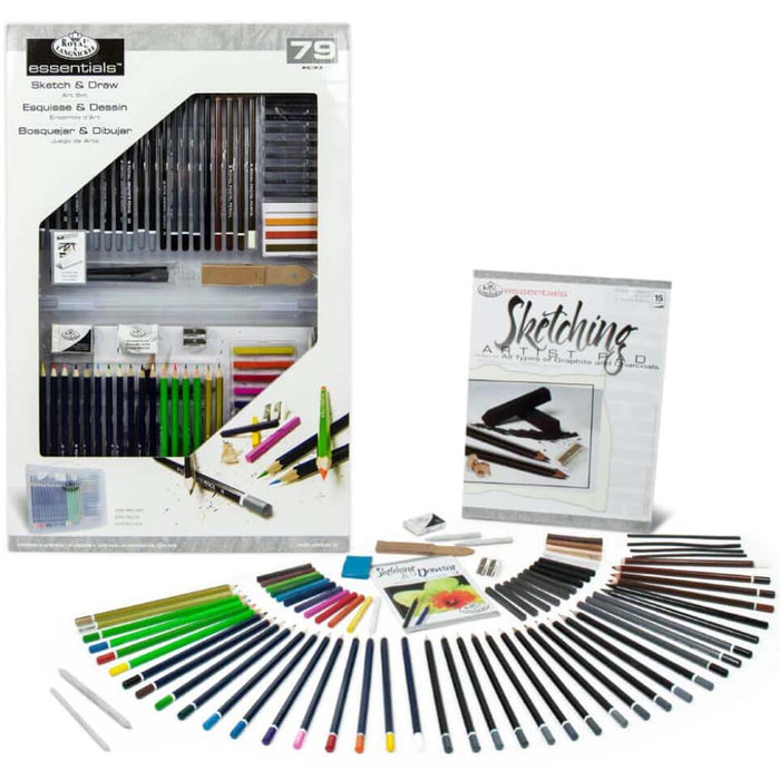 Sketching & Drawing Art Set 79pc 