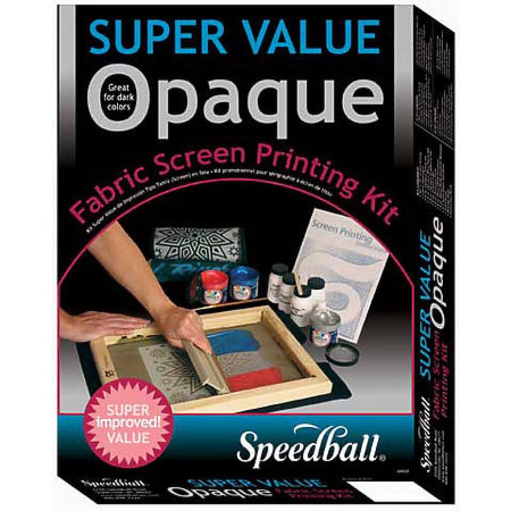 All In One Opaque Fabric Screen Printing Kit