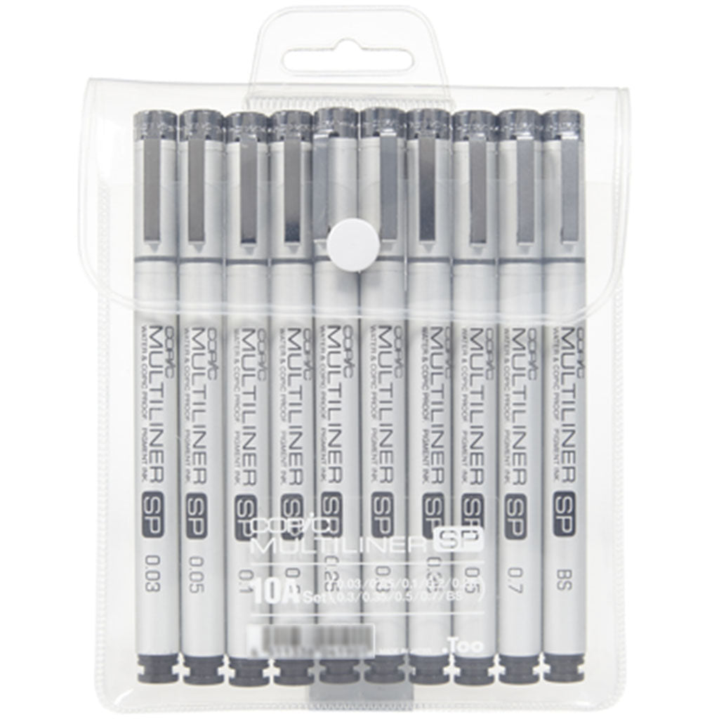 Multiliner Sp Set 10A, Black
