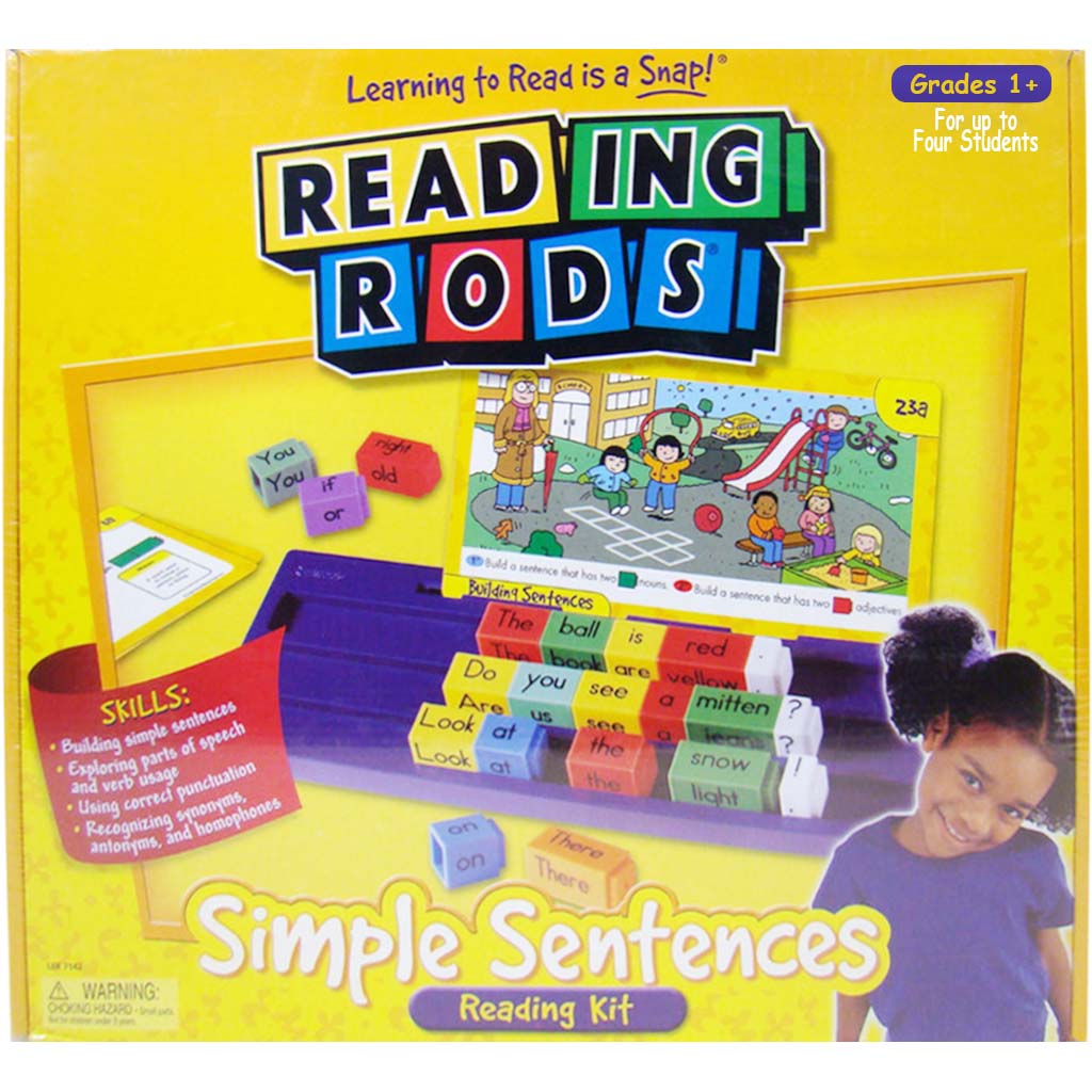Reading Rods Simple Sentences Kit 
