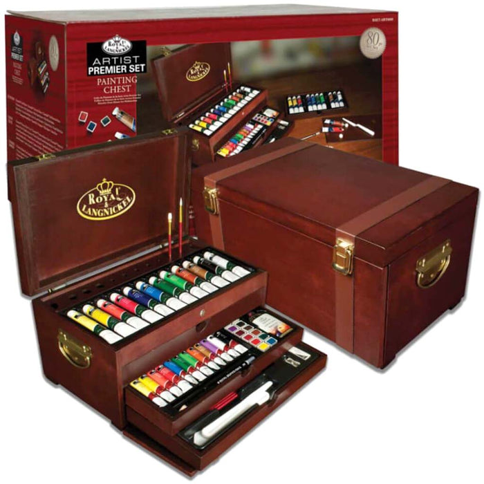 Royal & Langnickel Multi Media Painting Chest Art Set 80pcs
