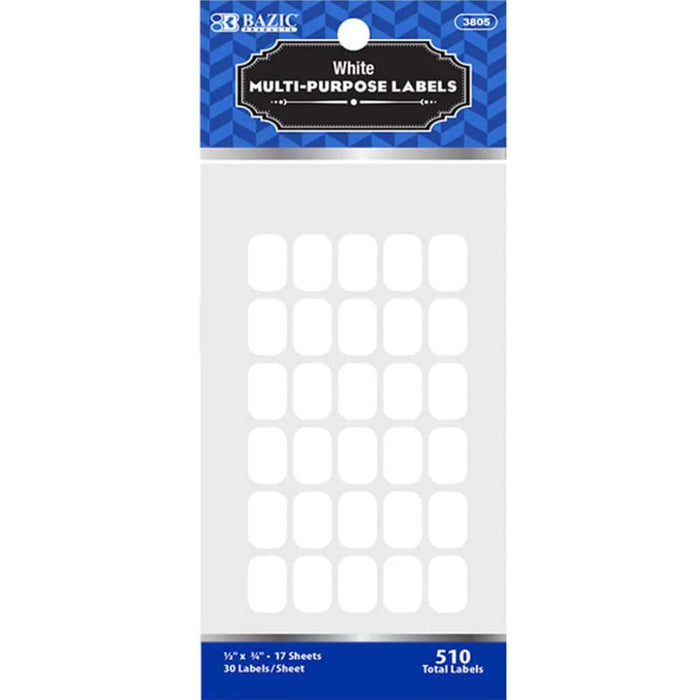 Multi Purpose Label White 510ct 