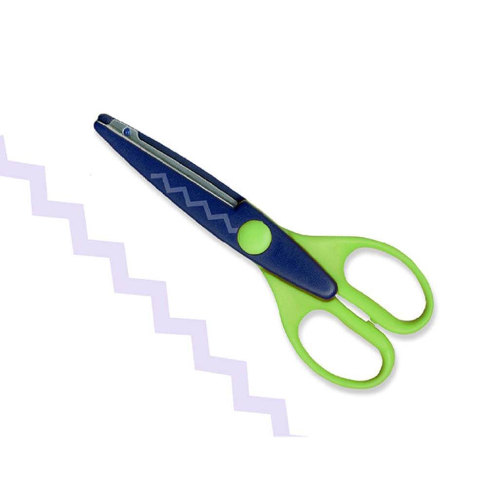 CROPPING SCISSORS 6.5IN - ZIGZ 