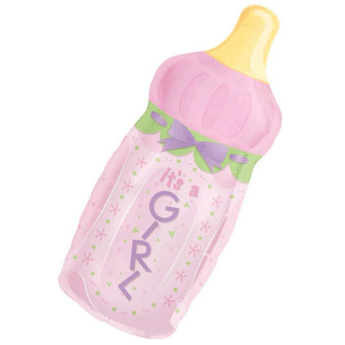 It's A Girl Baby Bottle Super Shape 
