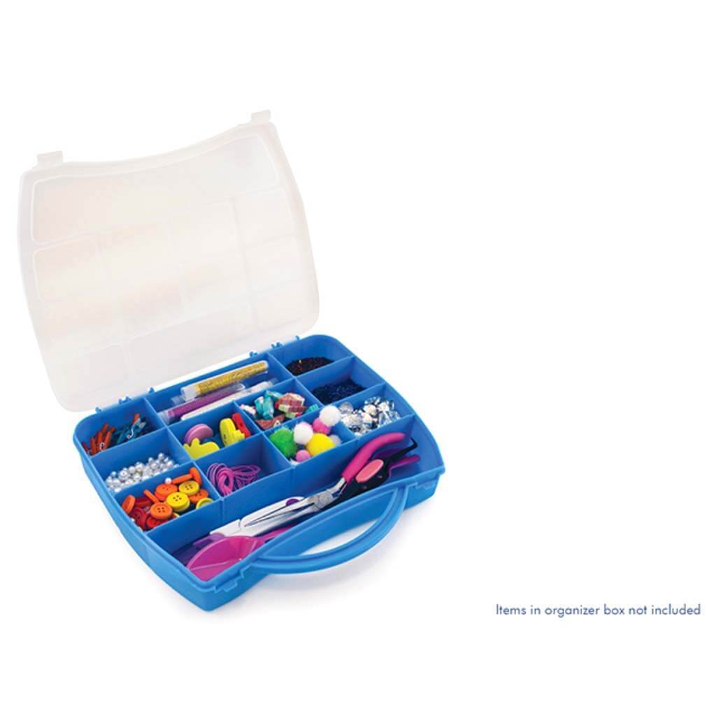 BEAD STORAGE BOX 12 5/8IN 5/8" BLUE 
