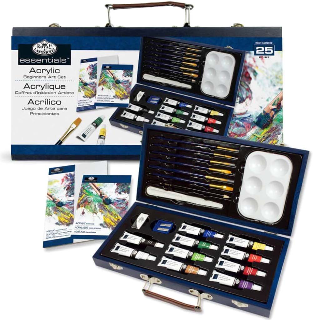 Acrylic Beginners Art Set 25pc 