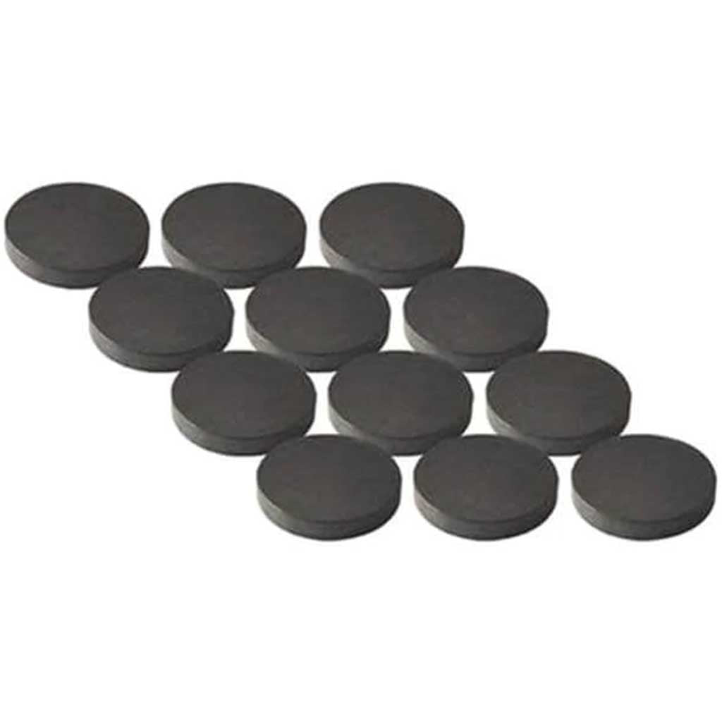 Magnetic Buttons 18mm 12pcs Mirror