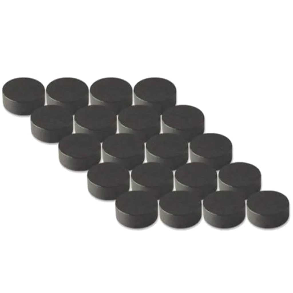 Magnetic Buttons 12mm 18pcs Mirror