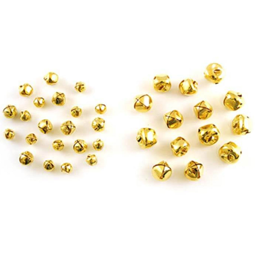 JINGLE BELLS 8MMX15MM GOLD