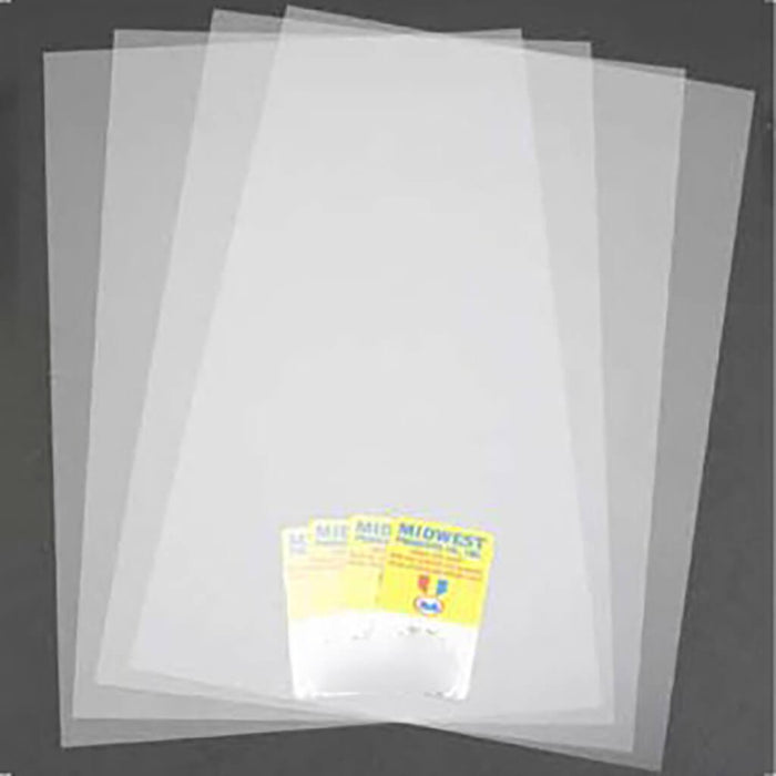 Clear Pvc Sheets .004 x 7.6 x 11