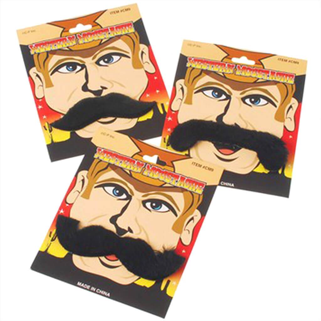 Western Moustache Set