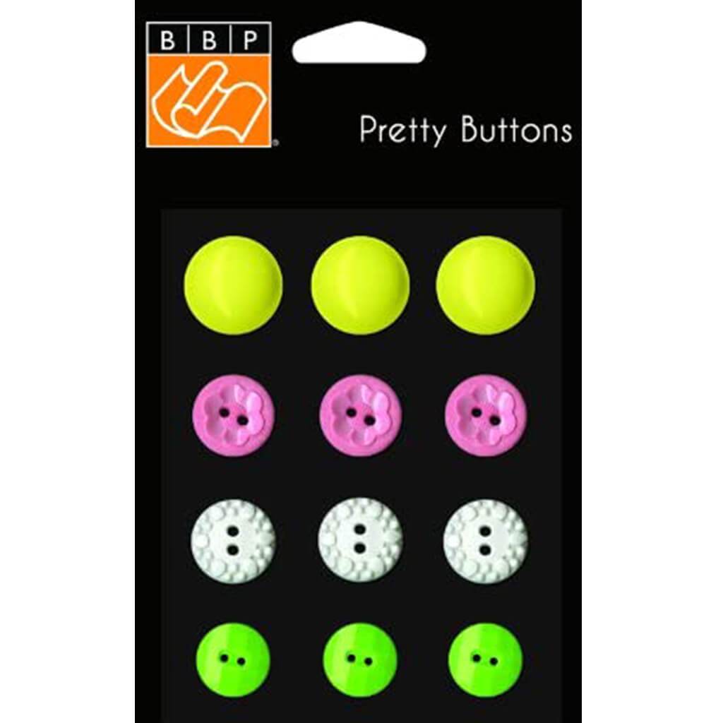 Pretty Buttons  12pcs