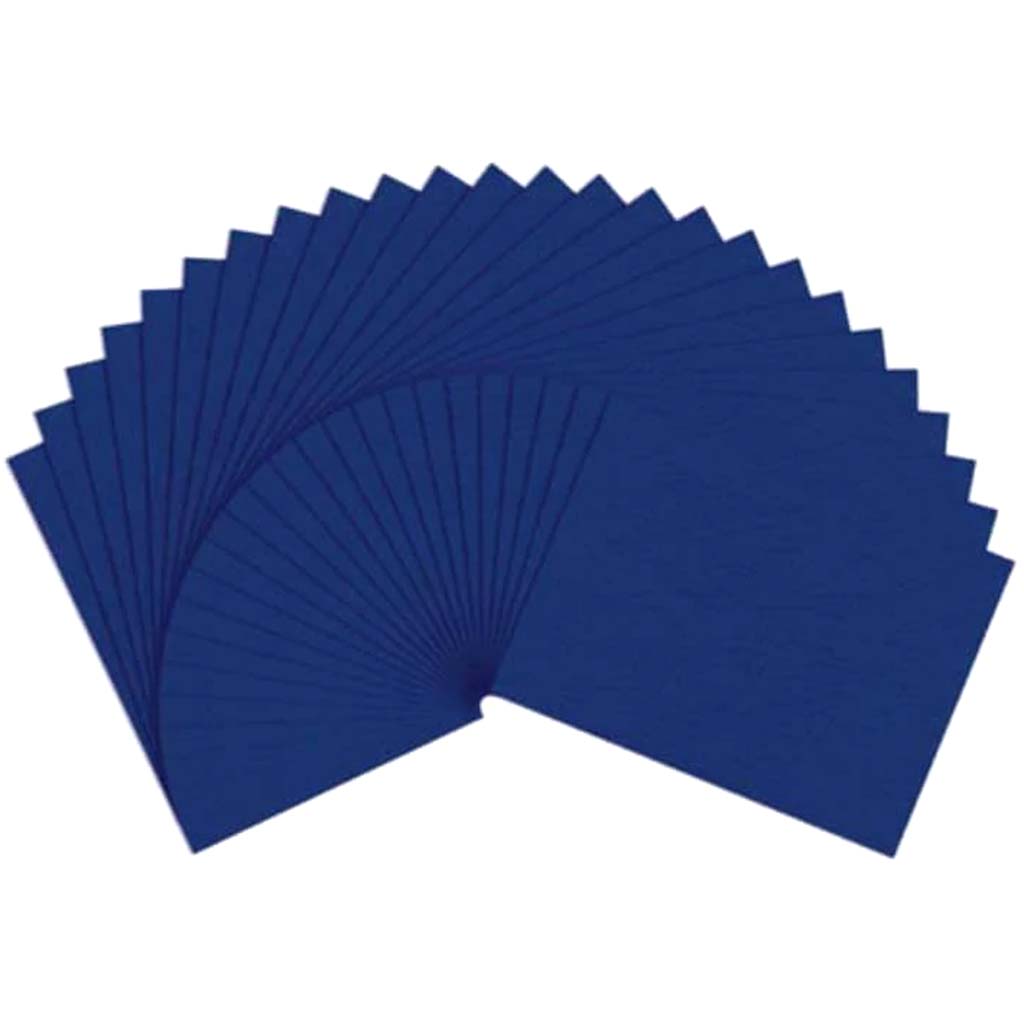 FELT SHEET 9X12" DP.BLUE 