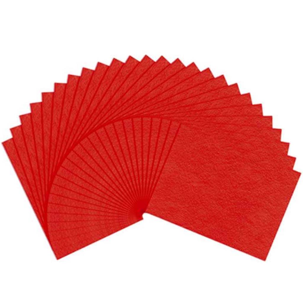 FELT SHEETS 9X12IN RED 