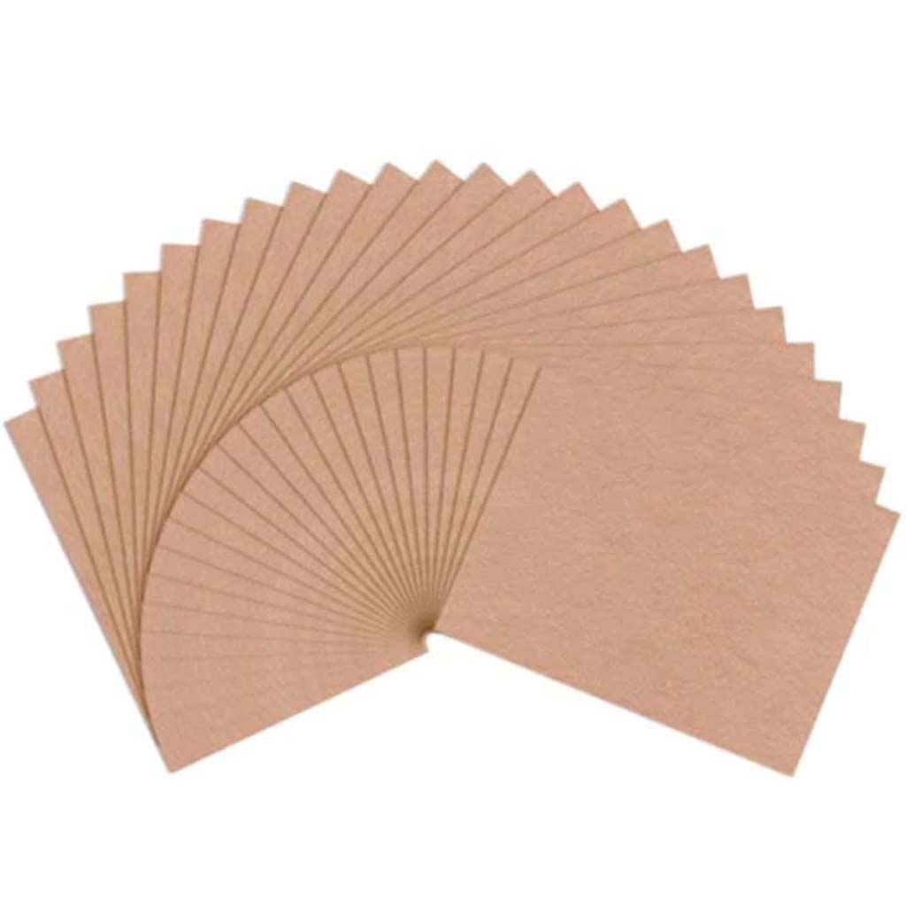 FELT SHEET 9X12" CASH.TAN 