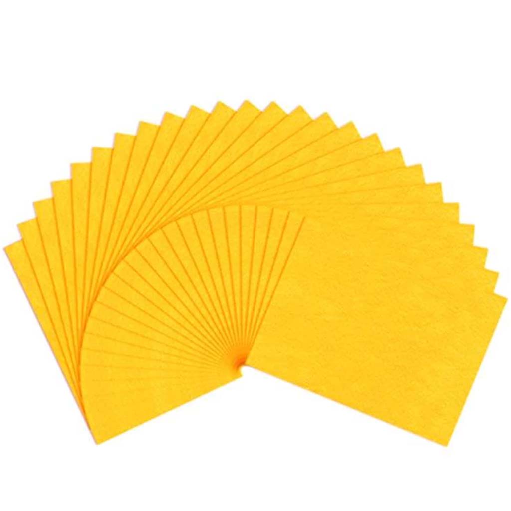 FELT SHEET 9X12" YELLOW 