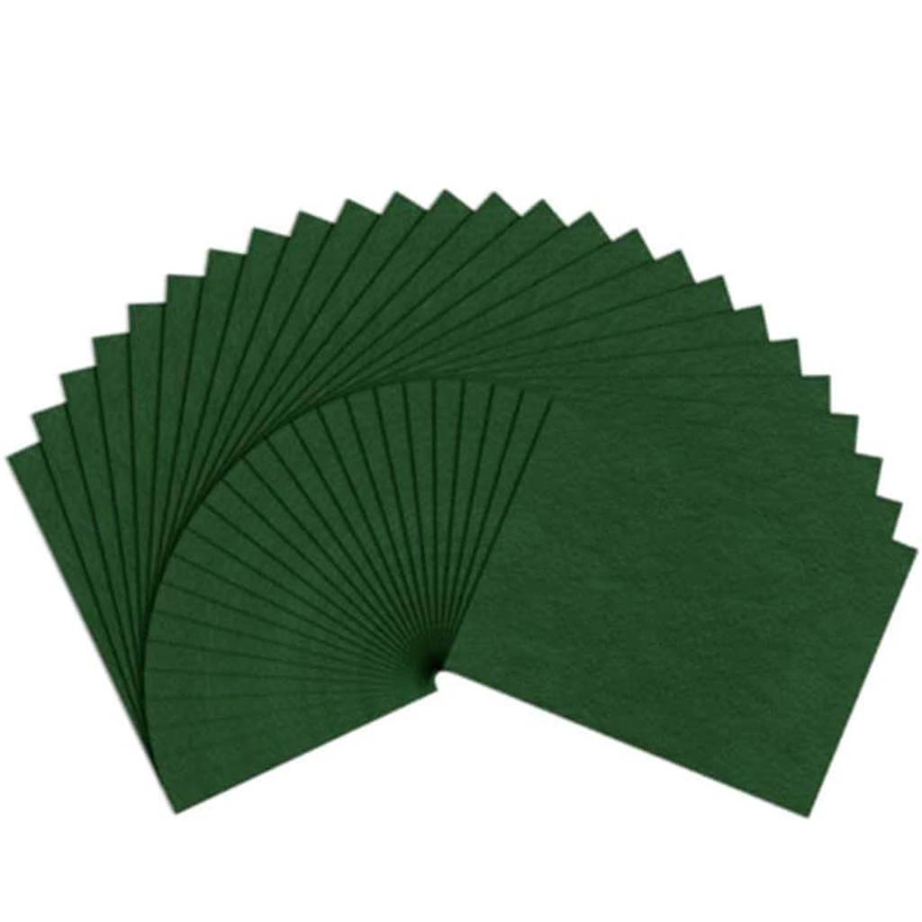 FELT SHEETS 9X12IN HUNTER GREE 