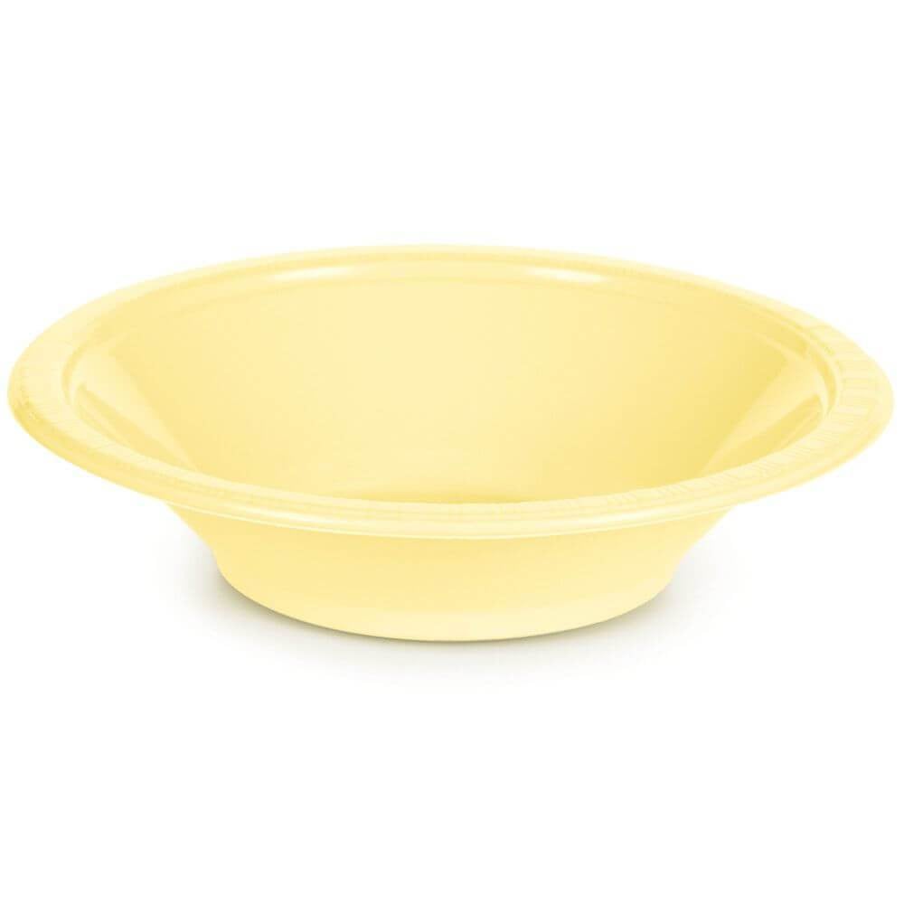 Plastic Bowl 20ct, Mimosa 