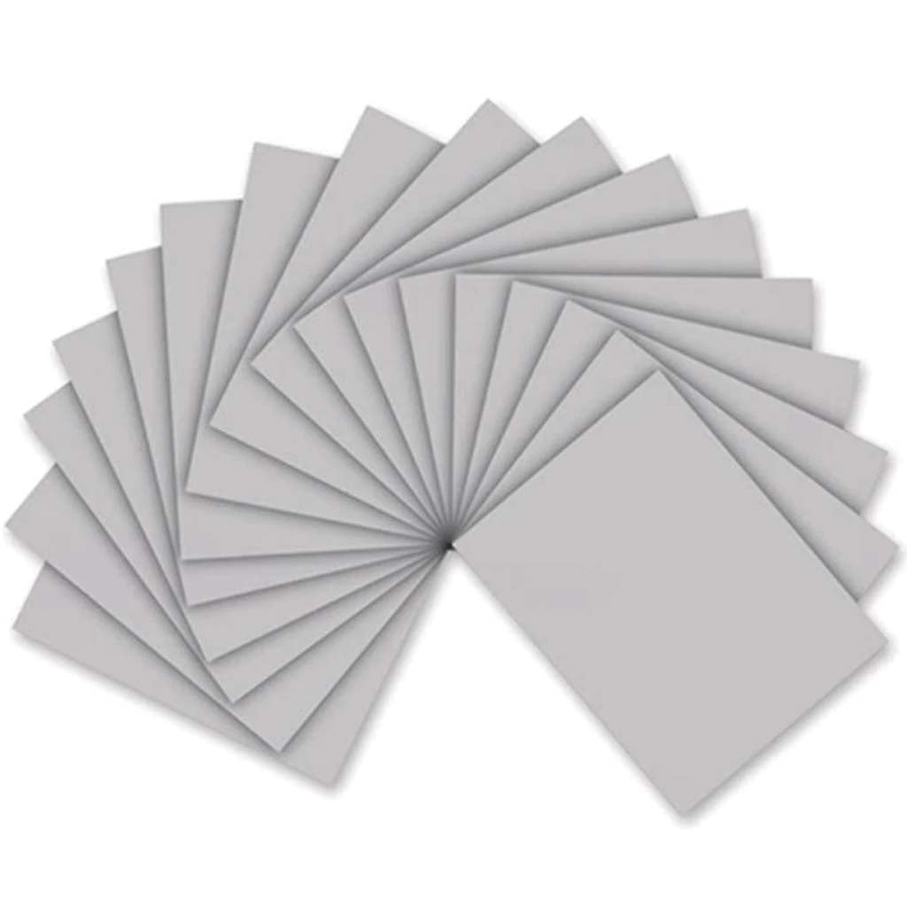 FOAM SHEET GRAY SILVER 9X12IN 2MM 