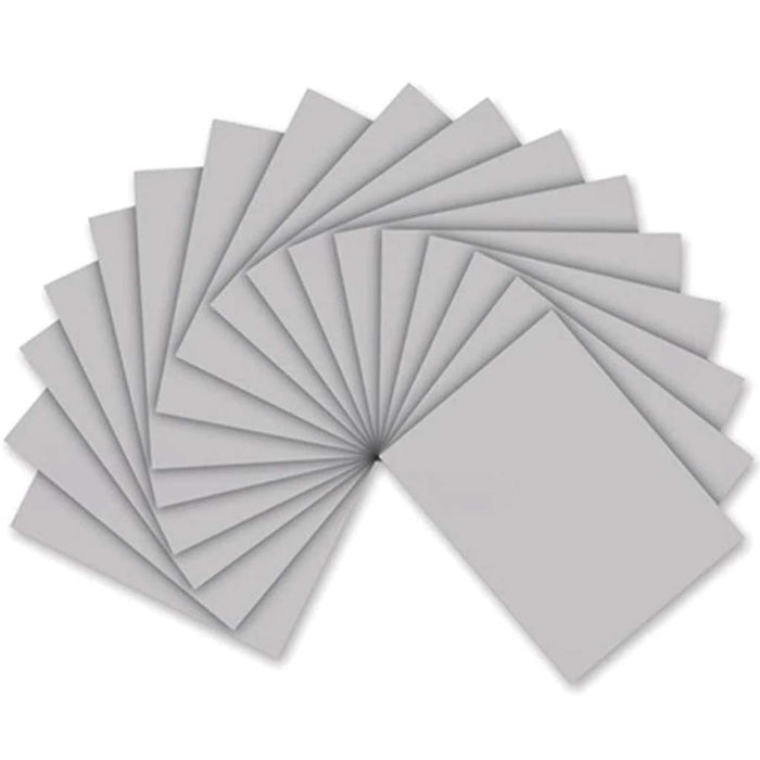 FOAM SHEET GRAY SILVER 9X12IN 2MM 