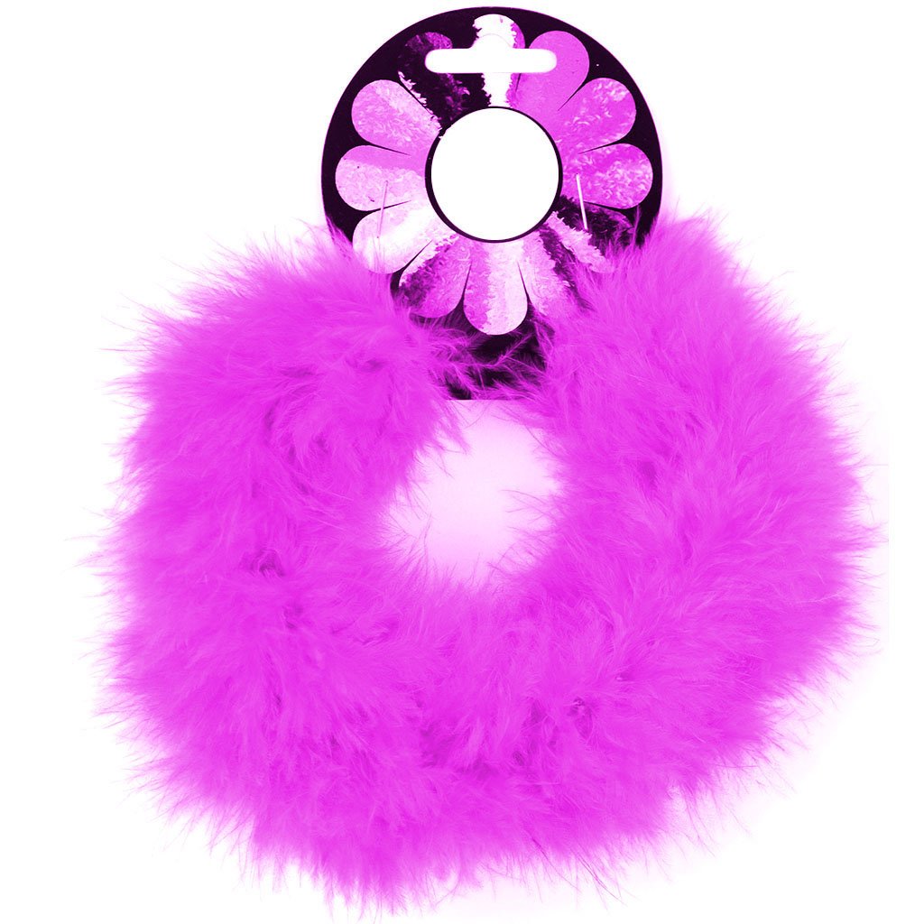 Marabou Glitz Boa Fuschia Fash