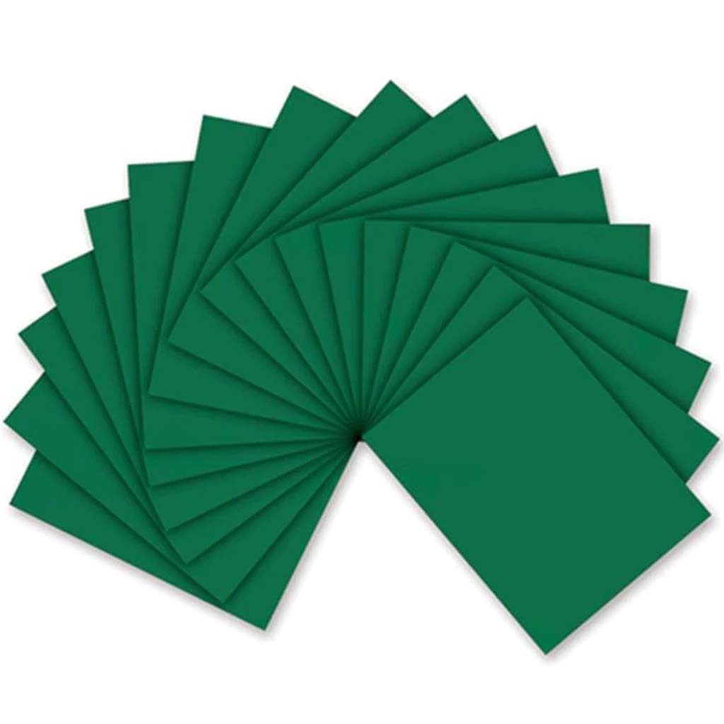 FOAM SHEET HUNTER GREEN 9X12IN 2MM 
