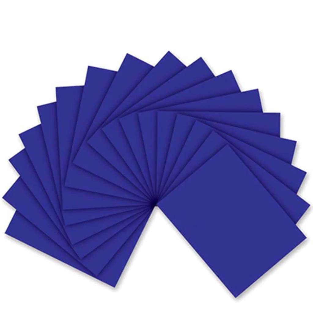 FOAM SHEET ROYAL BLUE 9X12IN 2MM 