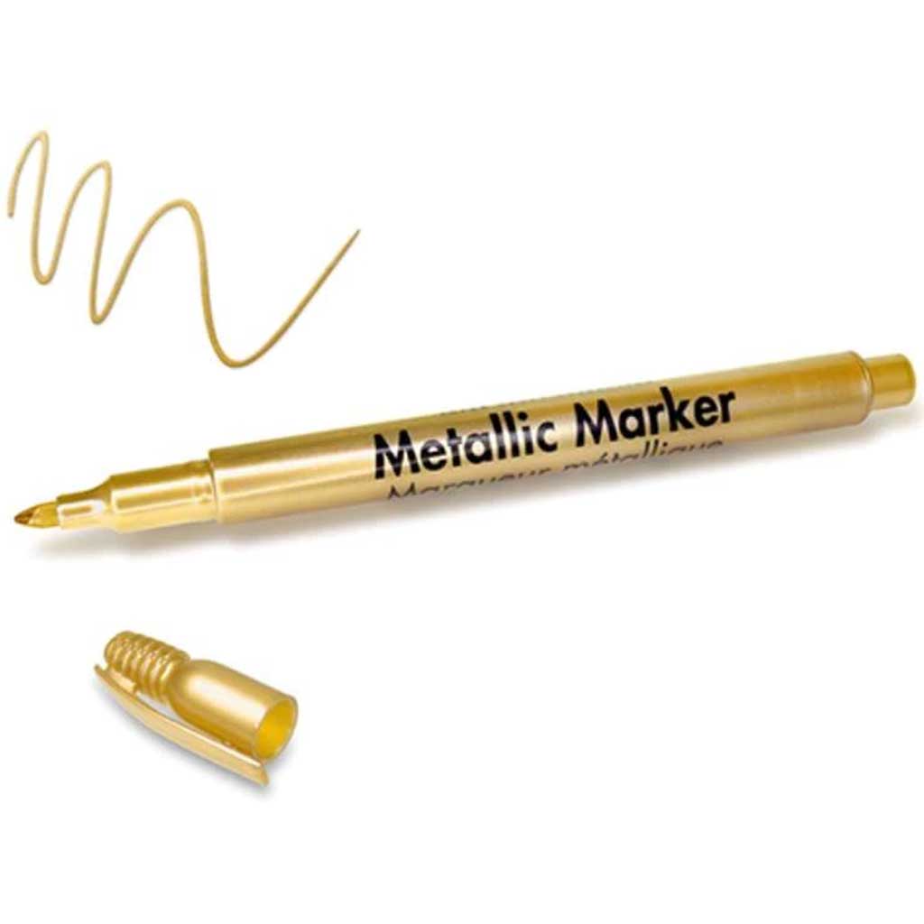 MARKERS PERMANENT  GOLD 