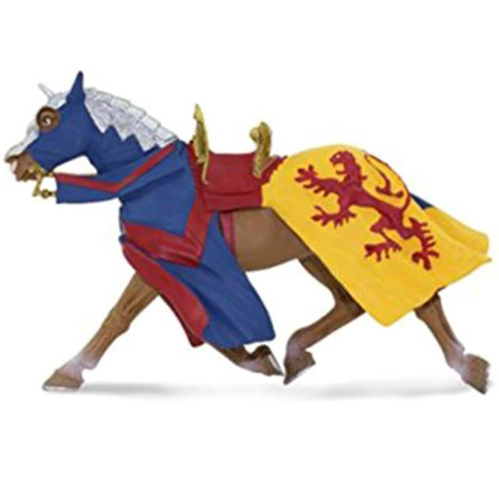 Horse with Blue & Yellow Robe
