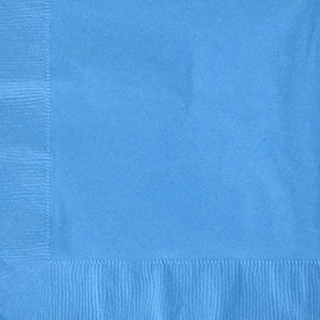 Luncheon Napkins 3ply 50ct, Turquoise Blue 