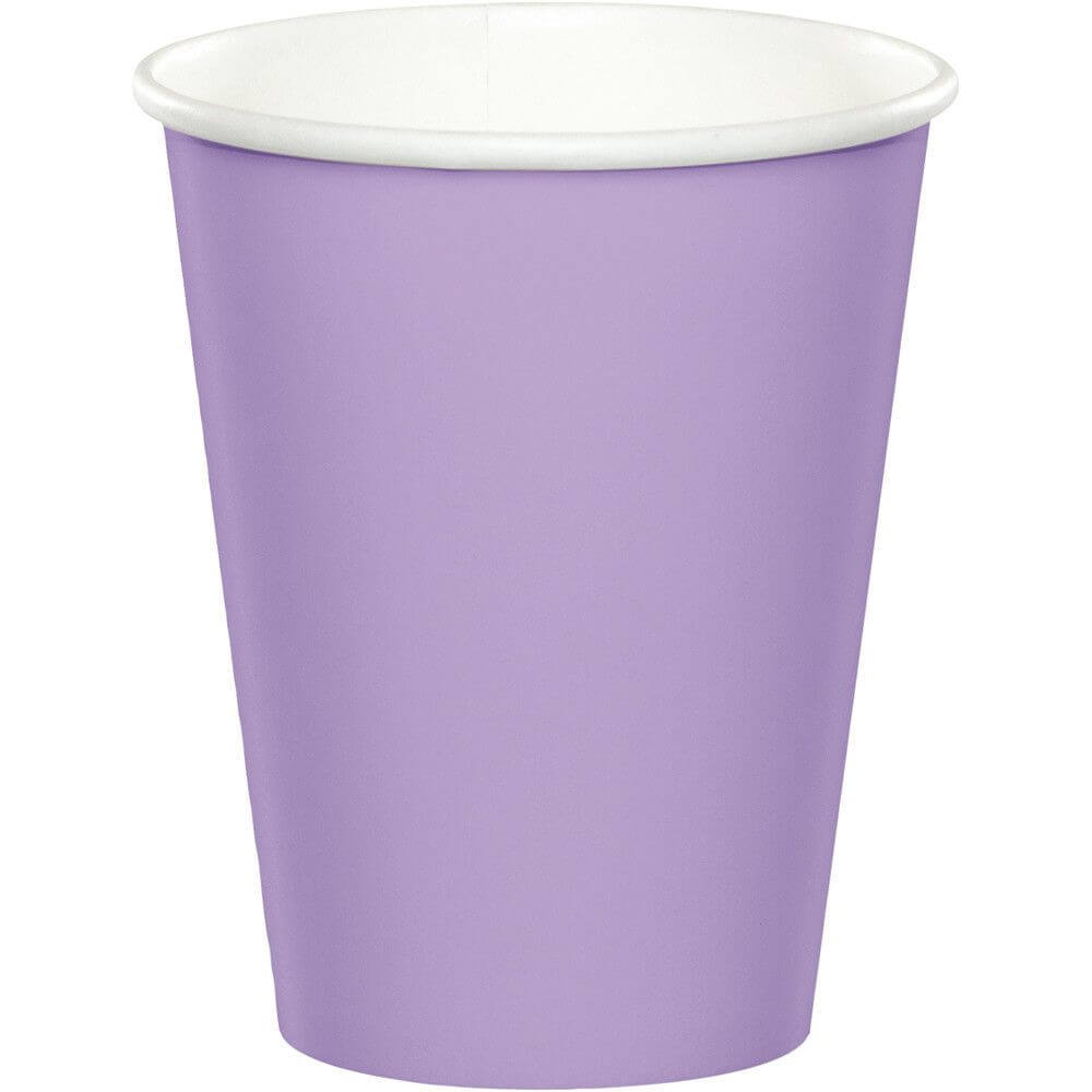 Hot/Cold Cups 9oz 24ct, Lusciuos Lavender 