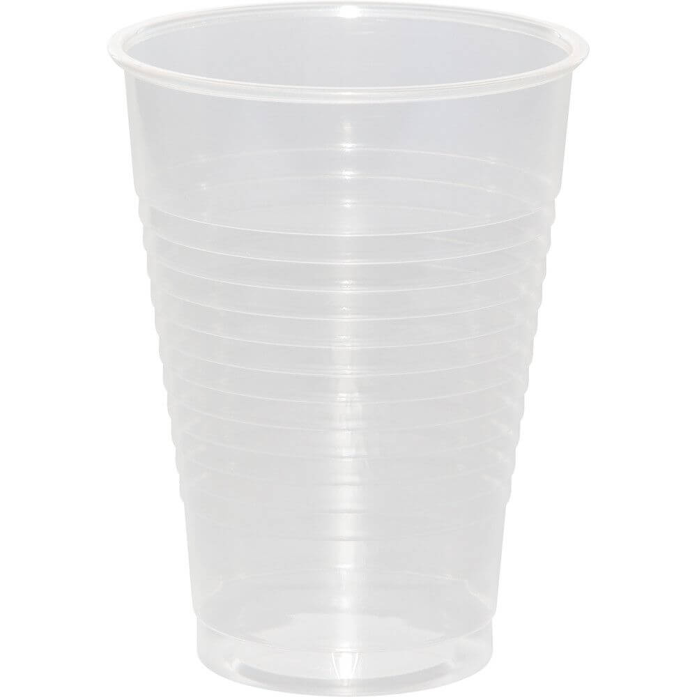 Plastic Cups 12oz 20ct, Clear 