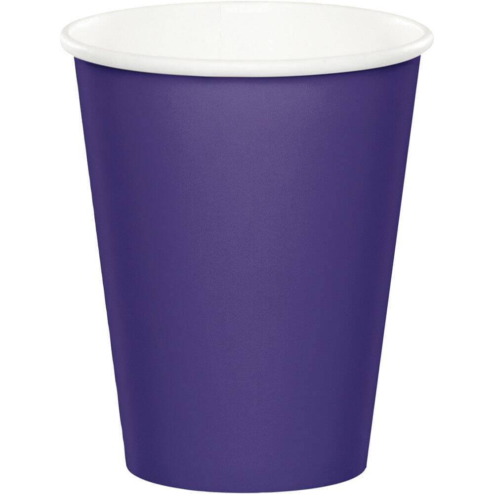 Hot/Cold Cups 9oz 24ct, Purple 