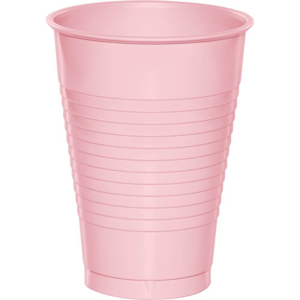 Cups Plastics 12oz 20ct, Classic Pink 