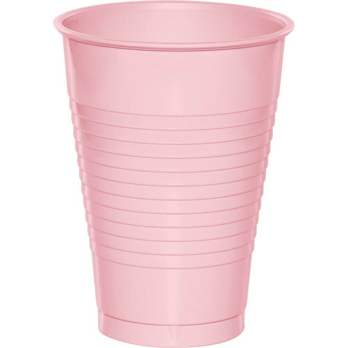 Cups Plastics 12oz 20ct, Classic Pink 