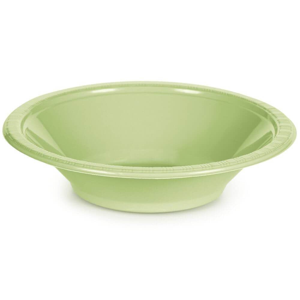 Pistachio Plastic Bowl 12oz 20ct, 