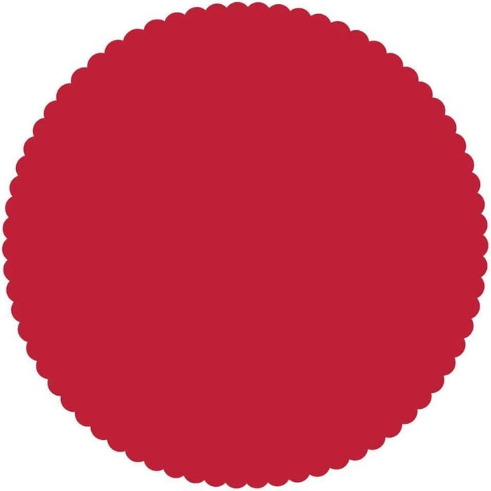 Red Placemat Paper 8ct 14in 