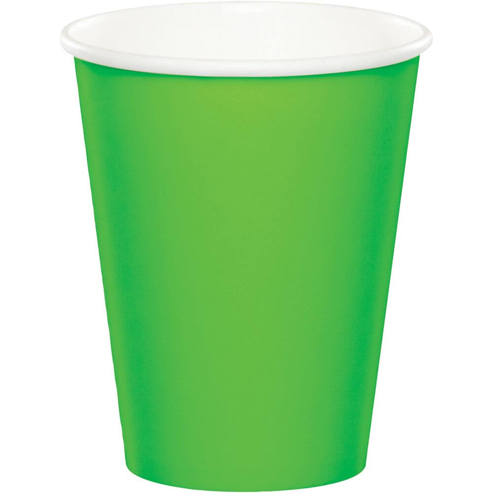 Fresh Lime Hot/Cold Cups 9oz 24ct, 