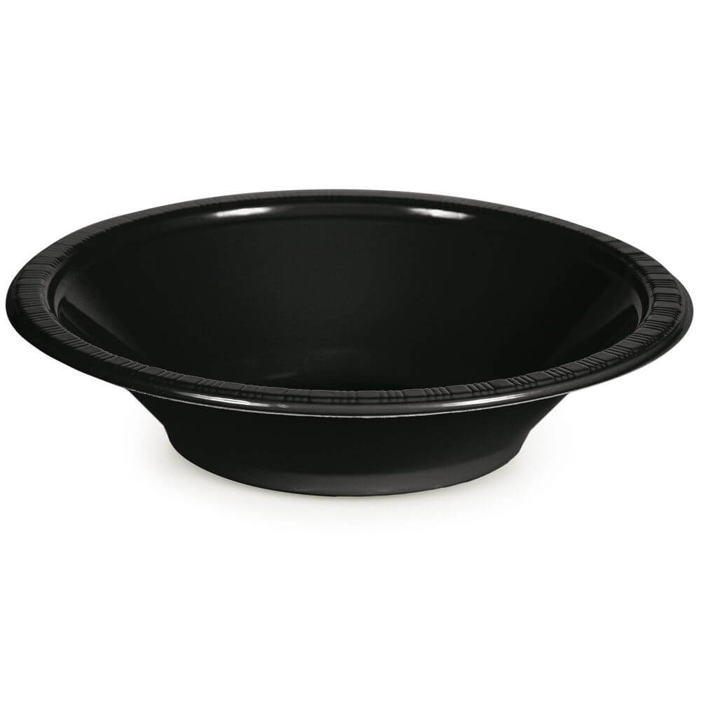 Black Velvet Plastic Bowls 12oz 20ct 