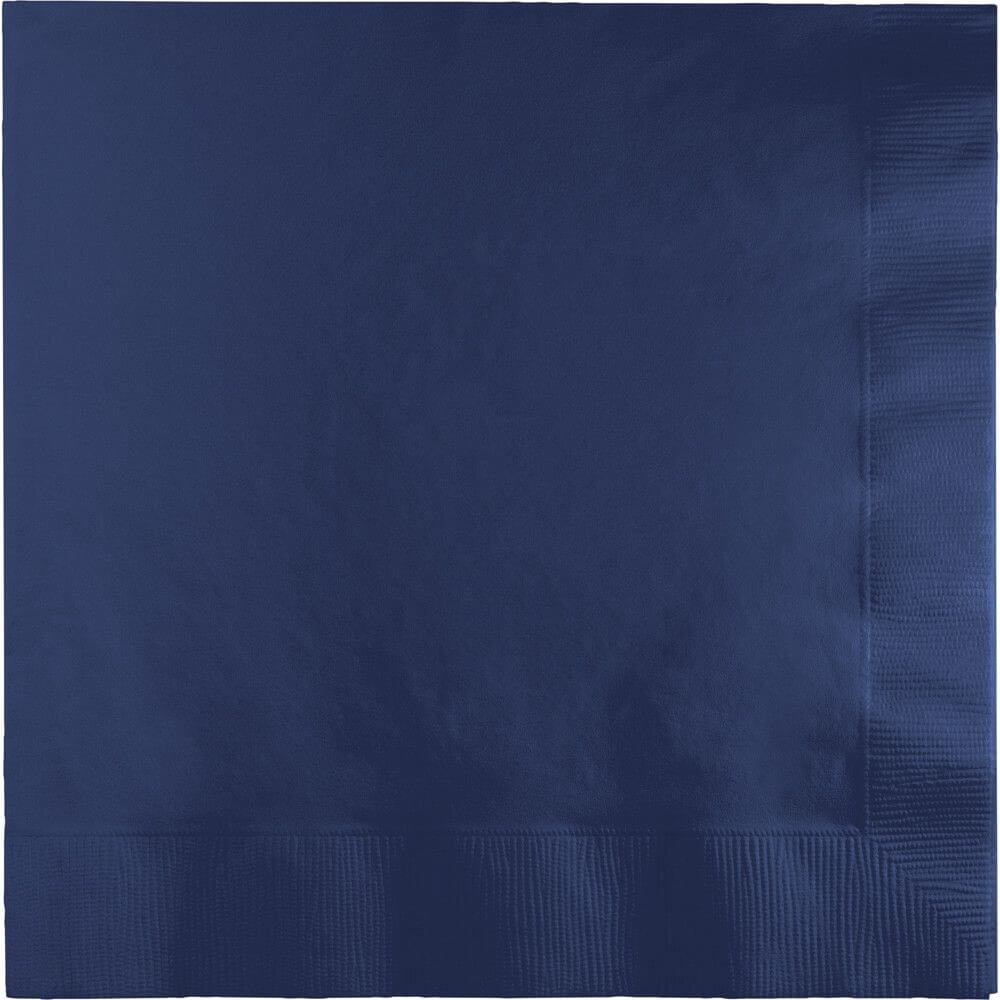 Luncheon Napkins 3ply 50ct, Navy Blue 