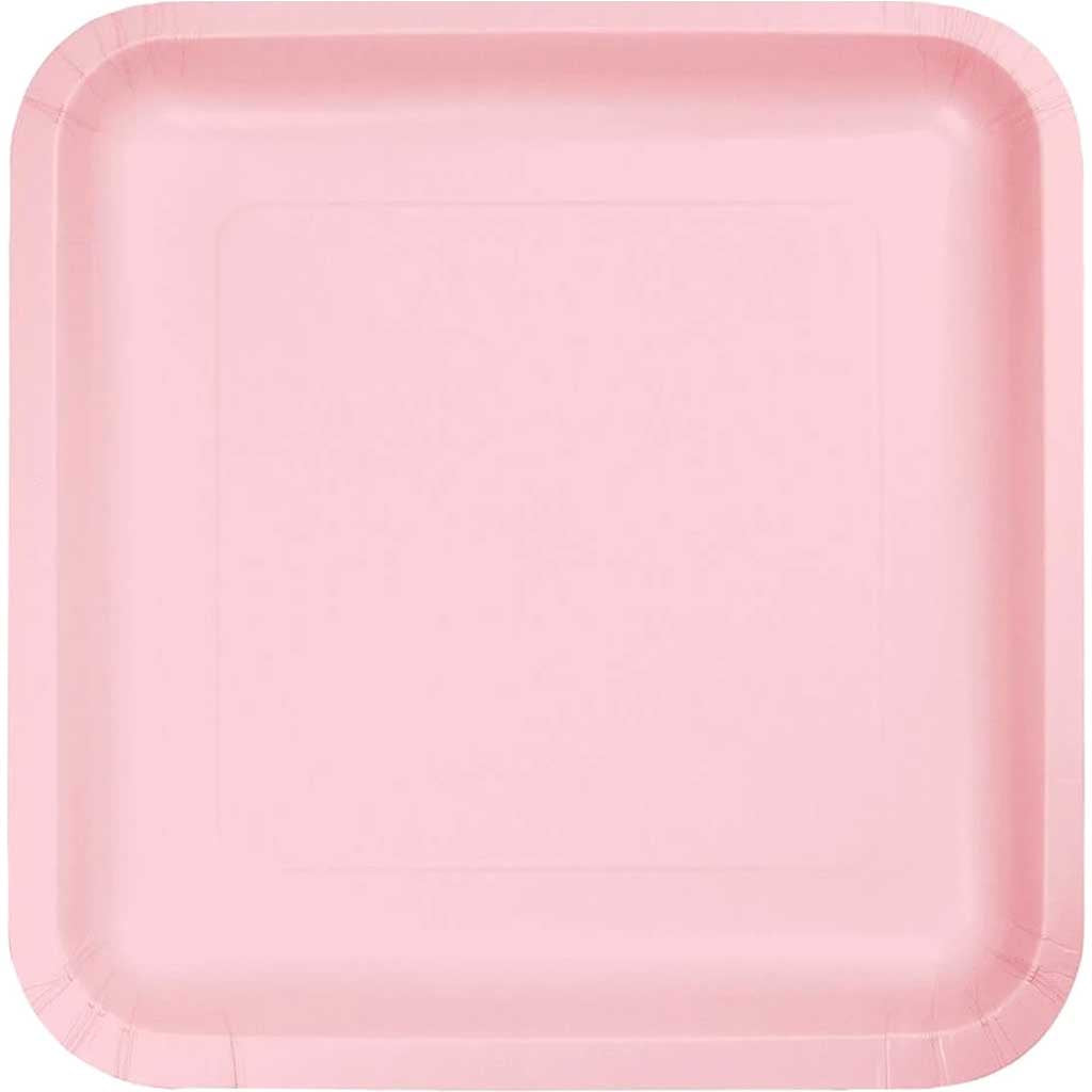 Lunch Plates 7in 18ct, Classic Pink 