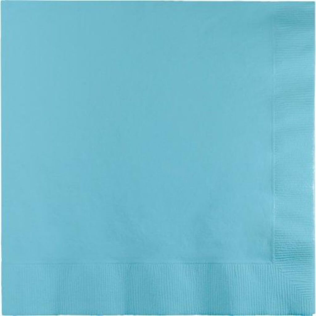 Luncheon Napkins 3ply 50ct, Pastel Blue 