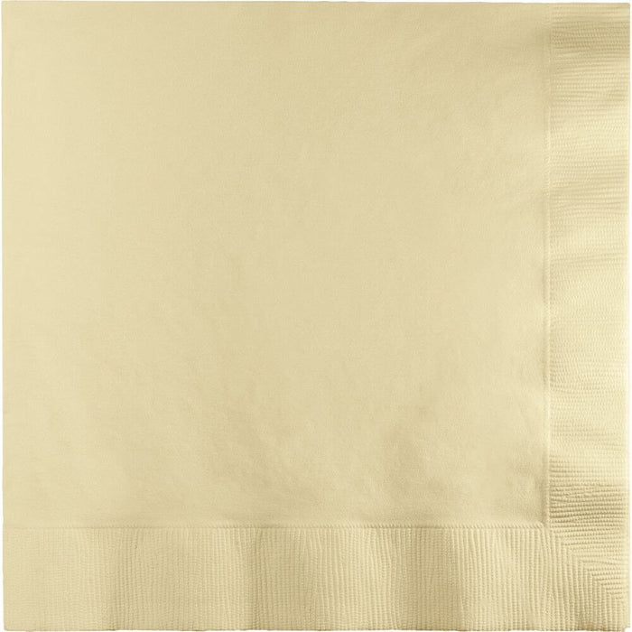 Lunch Napkins 50ct 3ply, Ivory 