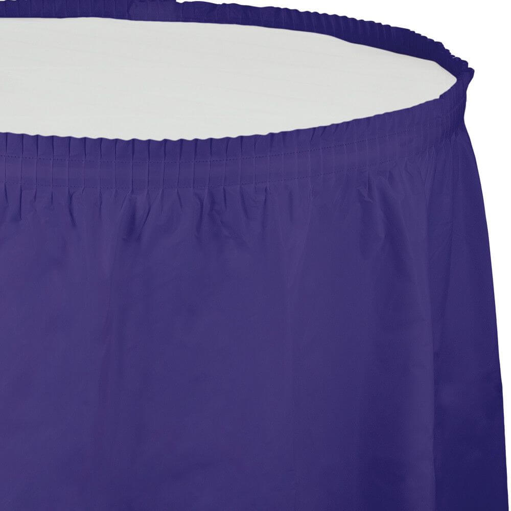 Tableskirt 14ft, Purple 