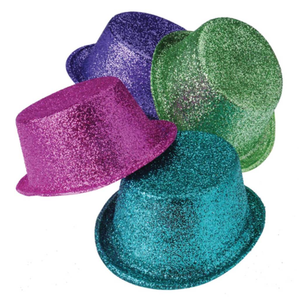 Glitter Top Hats 