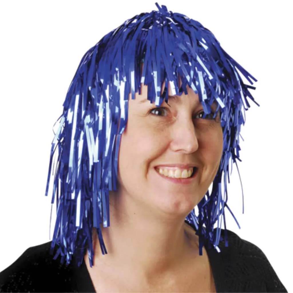 Tinsel Foil Party Wig