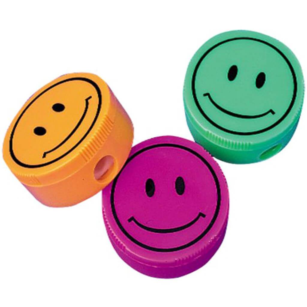 Smiley Face Pencil Sharpener