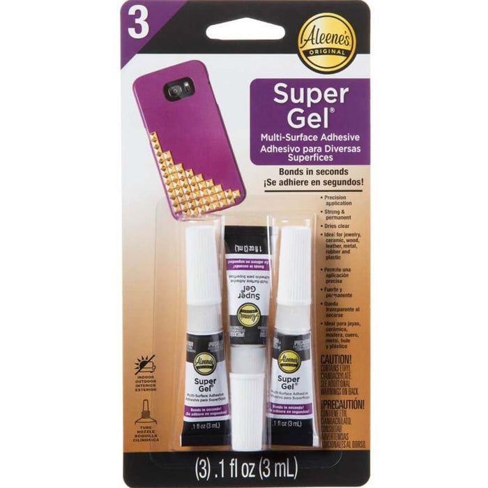 Aleene's Super Gel Adhesive 3pcs